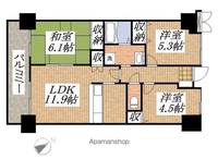 物件の間取り画像