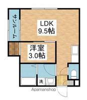 L COLLECTION天神前の間取り
