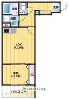 GRAN HILL 福大前の間取り