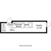 ファーヴァル代々木上原の間取り