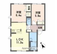 物件の間取り画像
