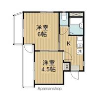 東京都杉並区高円寺南2丁目の賃貸マンションの間取り