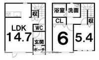 物件の間取り画像