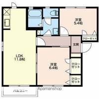 物件の間取り画像