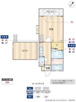 SOLEIL LEVANT201.の間取り