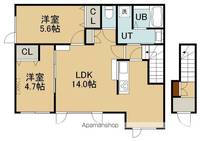 SOLID TOMIOKA(ソリッドトミオカ)201の間取り