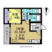 物件の間取り画像