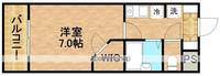 東京都武蔵野市御殿山1丁目の賃貸マンションの間取り