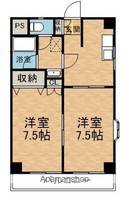 ヴィラ安曇野303の間取り