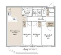 物件の間取り画像