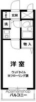 クレッセント中野富士見町408の間取り