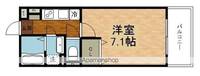 滋賀県草津市追分5丁目の賃貸アパートの間取り