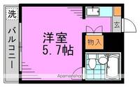 東京都杉並区和田1丁目の賃貸マンションの間取り