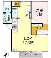 物件の間取り画像