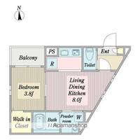 物件の間取り画像