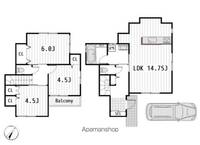 コンフォールⅡの間取り