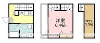 デザイナーズコーポ 旭ヶ丘の間取り