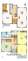千葉県柏市あけぼの4丁目(一戸建)の賃貸物件の間取り