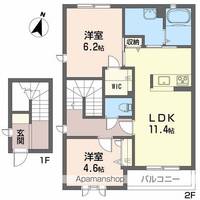 ビオラ天山の間取り