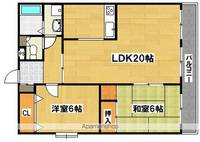 サンライフ上住吉の間取り