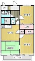 サンセール三条203の間取り