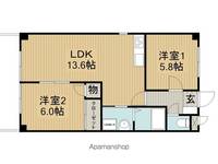 物件の間取り画像