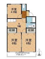 物件の間取り画像