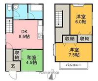 高知県高知市介良(一戸建)の賃貸物件の間取り