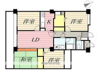 ライオンズマンション津田沼第6の間取り