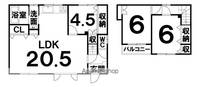 物件の間取り画像