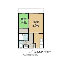 南矢幅駅前ハイツ203の間取り