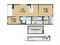 物件の間取り画像