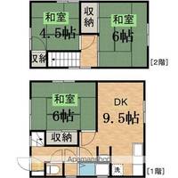東京都日野市程久保1丁目(一戸建)の賃貸物件戸建ての間取り