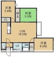物件の間取り画像