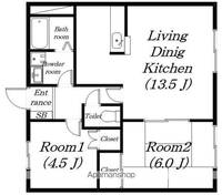 物件の間取り画像