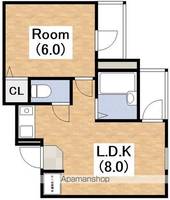 物件の間取り画像