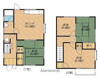 滋賀県甲賀市甲南町深川(一戸建)の賃貸物件戸建ての間取り