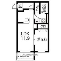 物件の間取り画像