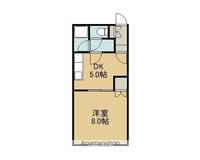 コーポサンライズ203の間取り