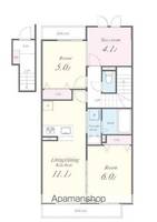 物件の間取り画像