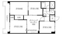 スカイピア保免の間取り