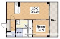 物件の間取り画像