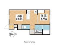 ENZO三町A棟103の間取り