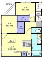ロータス中野新橋の間取り