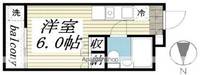 東京都中野区中央1丁目の賃貸マンションの間取り