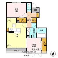 物件の間取り画像