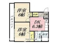 コンフォートハウス202の間取り