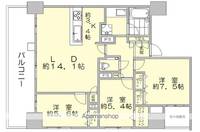 ゼクシオン博多902の間取り