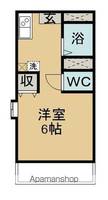 マンション朝倉305の間取り