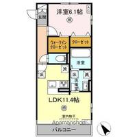 DーROOM柊の間取り